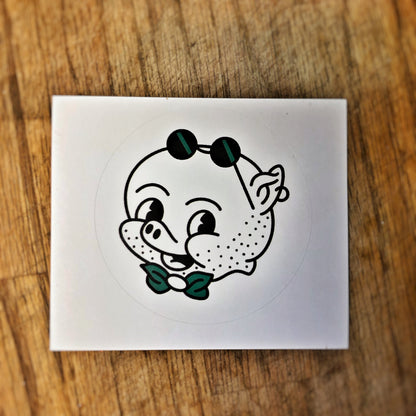 3" Peaberry Pig Sticker