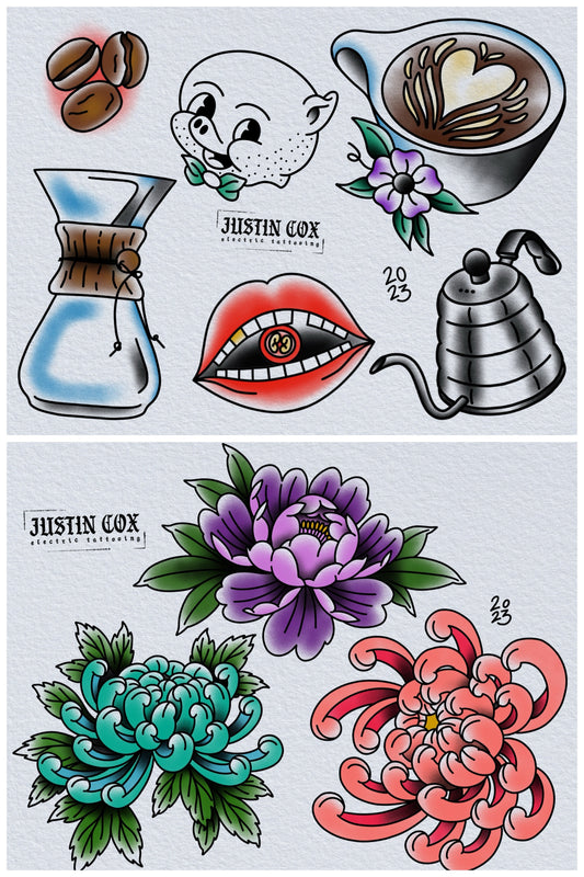 Combo Flash Sheets By Justin Cox